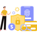 پیش‌نمایش فایل boy-showing-fingerprint-credit-card-protection-10731230 از پک کیف پول دیجیتال