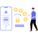 پیش‌نمایش فایل boy-showing-secure-mobile-payment-10731242 از پک کیف پول دیجیتال