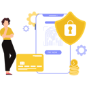 پیش‌نمایش فایل man-is-thinking-about-secure-payment-10731232 از پک کیف پول دیجیتال