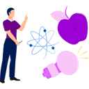 پیش‌نمایش فایل boy-is-pointing-to-the-molecule-of-the-atom-10928960 از پک روز ملی علوم و آزمایش