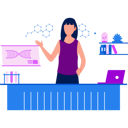 پیش‌نمایش فایل girl-is-explaining-about-the-dna-structure-10928896 از پک روز ملی علوم و آزمایش
