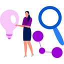 پیش‌نمایش فایل girl-is-showing-the-searching-ideas-10928917 از پک روز ملی علوم و آزمایش