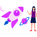 پیش‌نمایش فایل girl-is-showing-the-startup-rocket-10928931 از پک روز ملی علوم و آزمایش