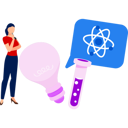 پیش‌نمایش فایل girl-is-thinking-about-experiment-idea-10928965 از پک روز ملی علوم و آزمایش