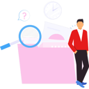 پیش‌نمایش فایل businessman-is-looking-for-the-folder-10928088 از پک بزرگ‌نمایی