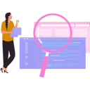 پیش‌نمایش فایل businesswoman-is-looking-at-the-web-pages-10928184 از پک بزرگ‌نمایی
