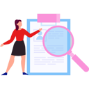 پیش‌نمایش فایل businesswoman-is-pointing-at-the-clipboard-10928176 از پک بزرگ‌نمایی
