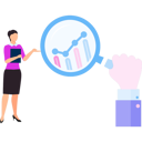 پیش‌نمایش فایل businesswoman-is-showing-the-graph-10928173 از پک بزرگ‌نمایی