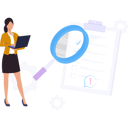 پیش‌نمایش فایل businesswoman-is-standing-holding-a-laptop-10928091 از پک بزرگ‌نمایی