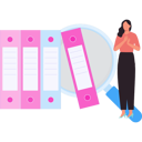 پیش‌نمایش فایل businesswoman-is-standing-next-to-the-files-10928178 از پک بزرگ‌نمایی