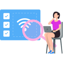 پیش‌نمایش فایل businesswoman-is-working-on-a-laptop-10928144 از پک بزرگ‌نمایی