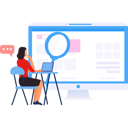 پیش‌نمایش فایل businesswoman-is-working-on-the-laptop-10928074 از پک بزرگ‌نمایی