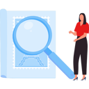 پیش‌نمایش فایل girl-showing-exploration-with-magnifying-glass-10928092 از پک بزرگ‌نمایی