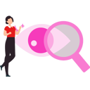 پیش‌نمایش فایل lady-showing-vision-for-magnifying-search-10928151 از پک بزرگ‌نمایی