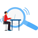پیش‌نمایش فایل male-employee-is-using-a-laptop-to-search-10928101 از پک بزرگ‌نمایی