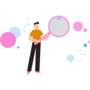 پیش‌نمایش فایل man-is-looking-at-molecule-through-a-magnifying-glass-10928096 از پک بزرگ‌نمایی