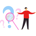 پیش‌نمایش فایل man-is-showing-magnifying-glass-10928108 از پک بزرگ‌نمایی