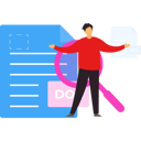 پیش‌نمایش فایل manager-is-showing-the-document-paper-10928191 از پک بزرگ‌نمایی