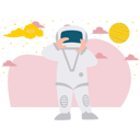 پیش‌نمایش فایل astronaut-adjusting-his-astronaut-helmet-11085296 از پک فضانورد