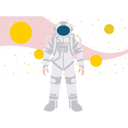 پیش‌نمایش فایل astronaut-boy-standing-in-galaxy-11085291 از پک فضانورد