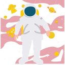 پیش‌نمایش فایل astronaut-standing-in-space-11085313 از پک فضانورد