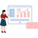 پیش‌نمایش فایل businesswoman-pointing-at-business-graph-11086151 از پک تحلیل داده‌های کلان