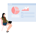 پیش‌نمایش فایل businesswoman-working-on-laptop-11086140 از پک تحلیل داده‌های کلان