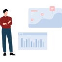 پیش‌نمایش فایل man-looking-at-graph-growth-11086222 از پک تحلیل داده‌های کلان