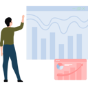 پیش‌نمایش فایل man-pointing-to-financial-progress-11086172 از پک تحلیل داده‌های کلان