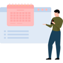 پیش‌نمایش فایل man-putting-reminder-on-calendar-11086182 از پک تحلیل داده‌های کلان