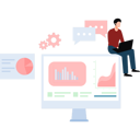 پیش‌نمایش فایل man-using-laptop-for-business-statistics-11086215 از پک تحلیل داده‌های کلان