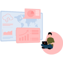 پیش‌نمایش فایل man-working-on-cloud-data-11086200 از پک تحلیل داده‌های کلان