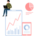 پیش‌نمایش فایل working-man-doing-business-growth-11086192 از پک تحلیل داده‌های کلان