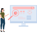 پیش‌نمایش فایل young-woman-pointing-at-pie-chart-on-screen-11086147 از پک تحلیل داده‌های کلان
