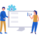 پیش‌نمایش فایل girl-and-boy-talking-about-business-marketing-11086276 از پک بازاریابی برند