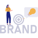 پیش‌نمایش فایل girl-having-brand-marketing-idea-11086249 از پک بازاریابی برند