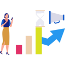 پیش‌نمایش فایل girl-using-mobile-doing-marketing-analysis-11086250 از پک بازاریابی برند