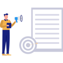 پیش‌نمایش فایل man-holding-megaphone-while-having-marketing-goal-11086260 از پک بازاریابی برند