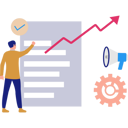 پیش‌نمایش فایل man-pointing-at-announcement-setting-11086265 از پک بازاریابی برند