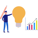 پیش‌نمایش فایل man-pointing-at-idea-bulb-11086243 از پک بازاریابی برند