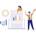 پیش‌نمایش فایل woman-pointing-at-growth-graph-11086296 از پک بازاریابی برند