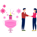 پیش‌نمایش فایل boy-and-girl-talking-about-virus-prevention-10992296 از پک شیوع ویروس