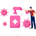 پیش‌نمایش فایل boy-is-pointing-at-the-vaccine-bottle-10992311 از پک شیوع ویروس