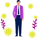 پیش‌نمایش فایل boy-is-standing-between-the-virus-10992283 از پک شیوع ویروس