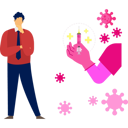 پیش‌نمایش فایل boy-is-thinking-about-the-vaccine-syringe-10992294 از پک شیوع ویروس