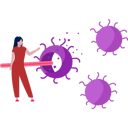 پیش‌نمایش فایل girl-is-referring-to-disease-through-virus-10992250 از پک شیوع ویروس