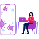 پیش‌نمایش فایل girl-is-using-a-laptop-10992255 از پک شیوع ویروس