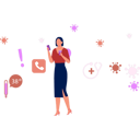 پیش‌نمایش فایل girl-is-using-mobile-phone-10992280 از پک شیوع ویروس