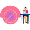 پیش‌نمایش فایل girl-is-working-on-a-virus-on-a-laptop-10992216 از پک شیوع ویروس