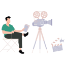 پیش‌نمایش فایل director-is-recording-live-video-10983707 از پک افراد